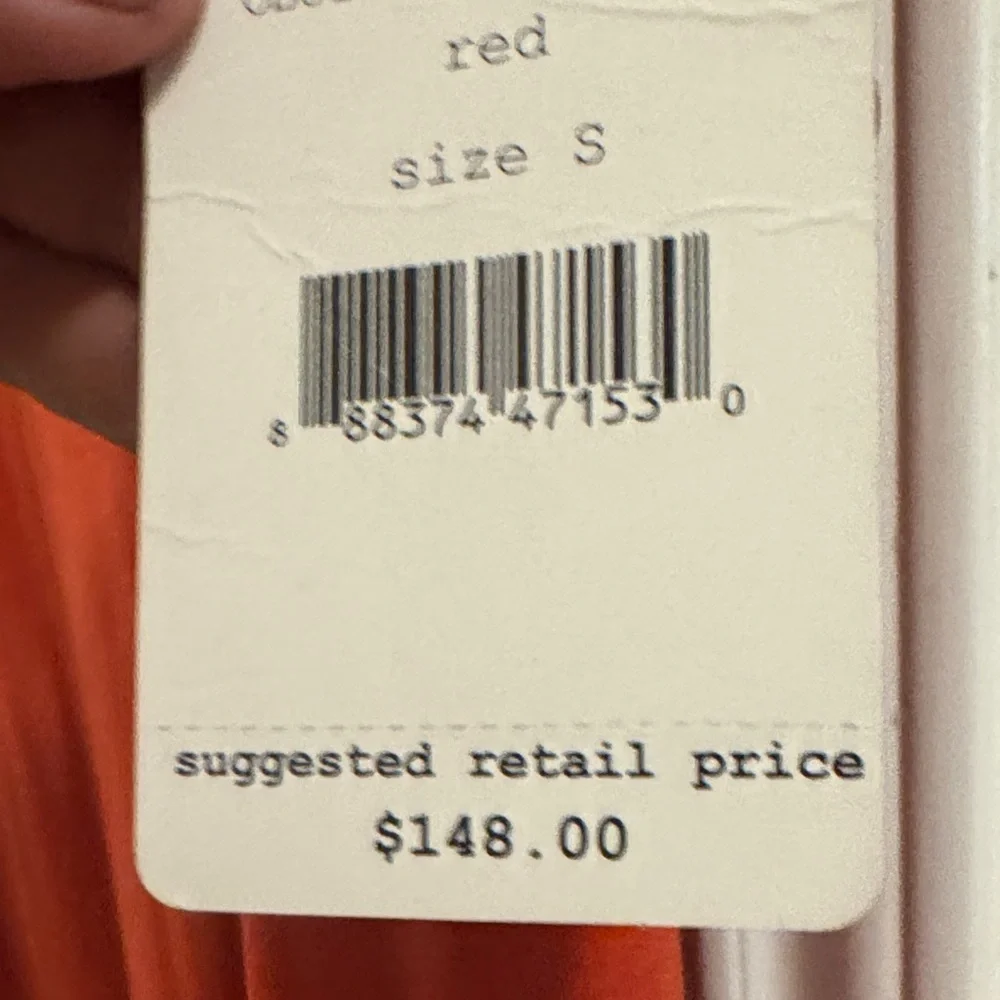 Free People Vibrant Orange Backless Dress - Picture 7 of 7